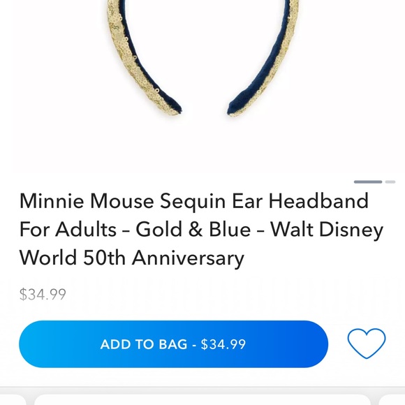 Minnie Mouse Sequin Headband- NWT - Picture 3 of 4